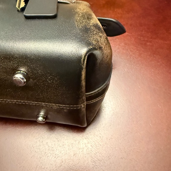 Coach Empire Carryall 34 Loved Leather Shoulder Bag - Picture 2 of 6